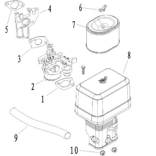 Воздушный фильтр и карбюратор Champion BC7723/1